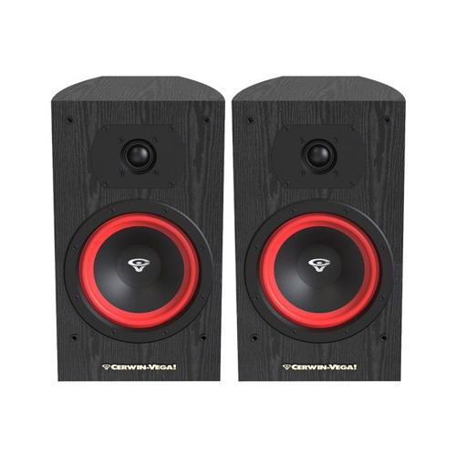 CERWIN VEGA LA SERIES HOME AUDIO 6.5" 2-WAY BOOKSHELF SPEAKER BLACK 150W MAX PAI
