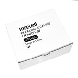 MAXELL ALKALINE C SIZE BULK SIX PACK BATTERIES IN SHRINK WRAP PACKAGING