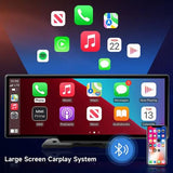 OTTOCAST CARPLAY & ANDROID AUTO WIRELESS SCREEN 10" WITH 2K FRONT CAMERA + REAR