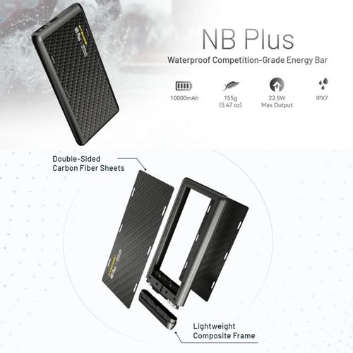 NITECORE 10,000MAH POWER BANK COMPETITION GRADE IPX7