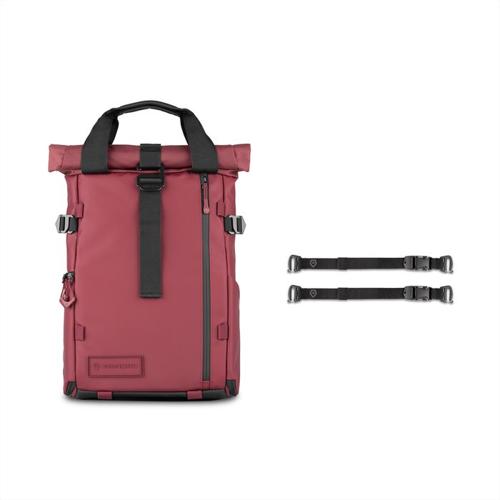 WANDRD PRVKE V4 15L PHOTO BUNDLE CAMERA BACKPACK RHONE BURGUNDY