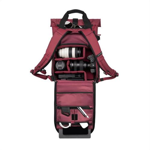 WANDRD PRVKE V4 15L PHOTO BUNDLE CAMERA BACKPACK RHONE BURGUNDY