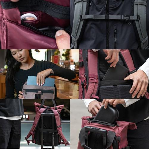 WANDRD PRVKE V4 21L PHOTO BUNDLE CAMERA BACKPACK AEGEAN BLUE