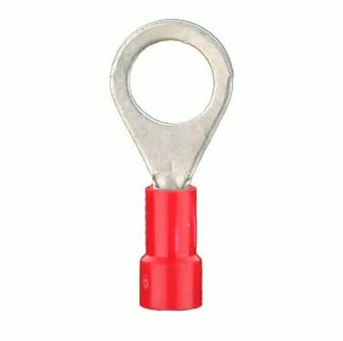 TERMINAL RING RED 6.5MM - PER100