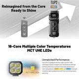 NITECORE TUP 1200 LUMEN RECHARGEABLE EDC FLASHLIGHT BLACK