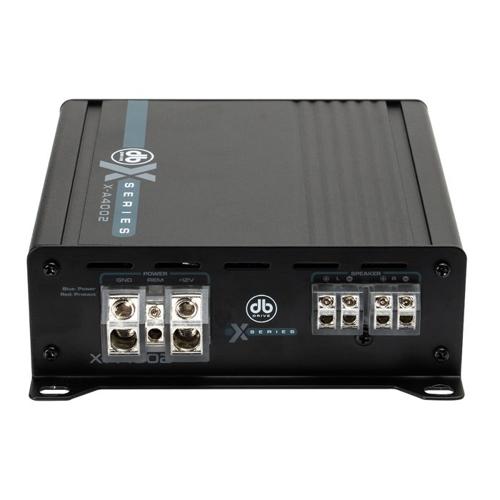 DB DRIVE AMP X-SERIES 2CH CLASS D RMS 75W X 2 @ 4OHM / 150W X 4 @ 2 OHM