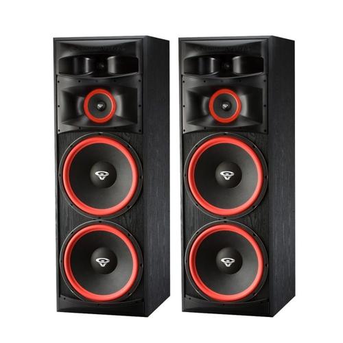 CERWIN VEGA XLS SERIES HOME AUDIO DUAL 15" 3-WAY FULL RANGE FLOOR SPEAKERS 600W