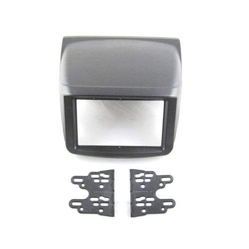 FITTING KIT MITSUBISHI TRITON , L200 , CHALLENGER 2006 - 2015 DOUBLE DIN (BLACK)