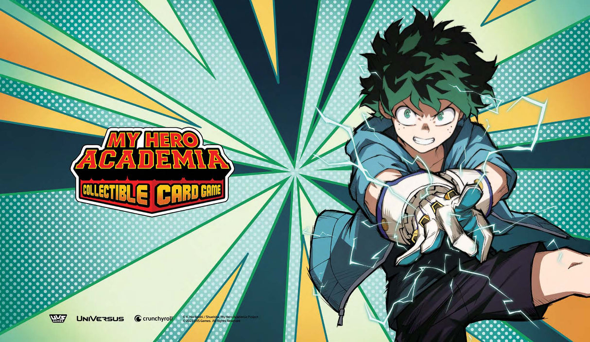 UniVersus Playmat: My Hero Academia  - Jet Burn  - Midoriya