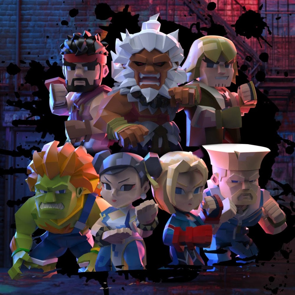 Mighty Jaxx: Arcade  - Capcom Street Fighter Series Display
