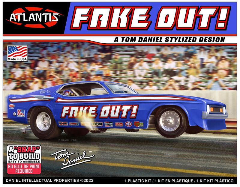 Atlastic Plastic Kit Set - 1/32 'Fake Out' Funny Car