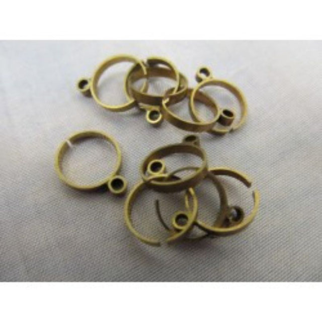 Wooden model ship rings, 11mm, pack of 10, crafted for enhancing ship models with durability and professional finish.
