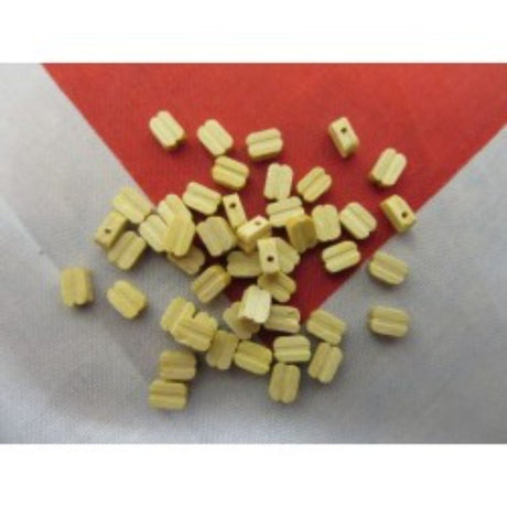 Wooden Block Single 5mm set of 50, perfect for enhancing model ships with durability and aesthetic appeal.