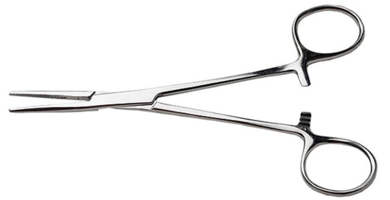 Hobby Tool - 5" Hemostat Curved Nose
