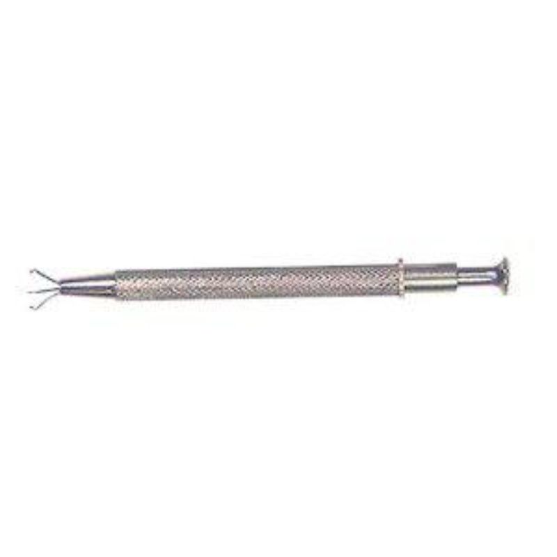 5 prong pick up tool designed for crafters to securely hold and arrange small items like beads and jewels with ease.