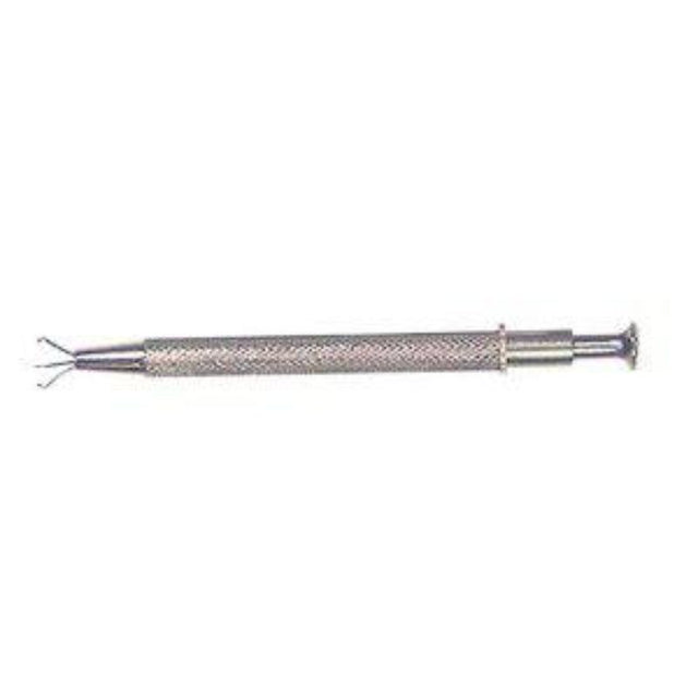 5 prong pick up tool designed for crafters to securely hold and arrange small items like beads and jewels with ease.