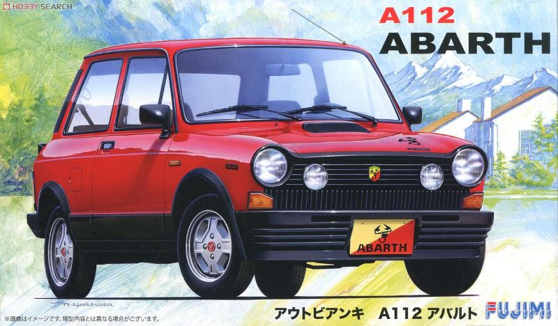 Plastic Kit Set - 1/24 Autobianchi A112 Abarth