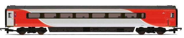 Hornby LNER Mk3 TGS Coach B model, 1:76 scale, showcasing detailed design and historical significance in British rail travel.