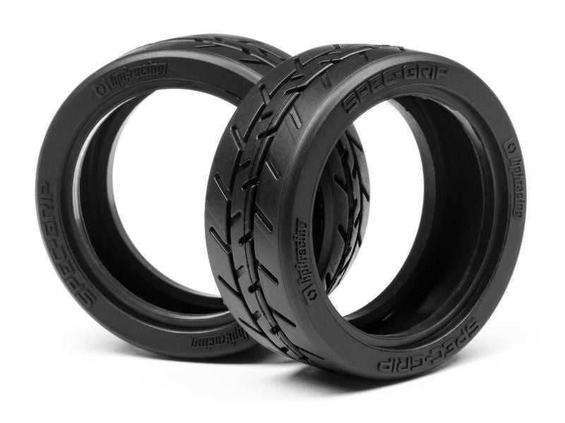 High-performance 26mm replacement tires for RC cars, enhancing traction, grip, and control for off-road and smooth tracks.