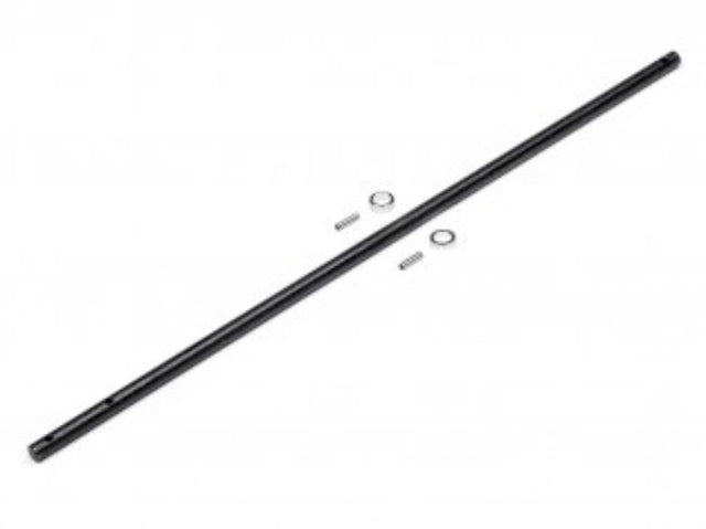 RS4 Centre Drive Shaft for improved power transfer and durability in RC car racing adventures.