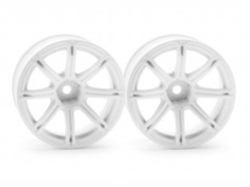 Radio Control - 1/10 W: WE XC8 26mm Wht 9mmOS