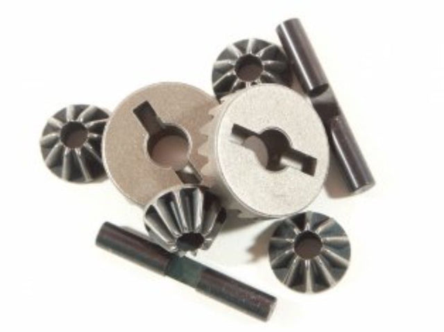 Upgrade your Savage or R40 with the durable 4 bevel gear differential conversion set for enhanced performance and longevity.