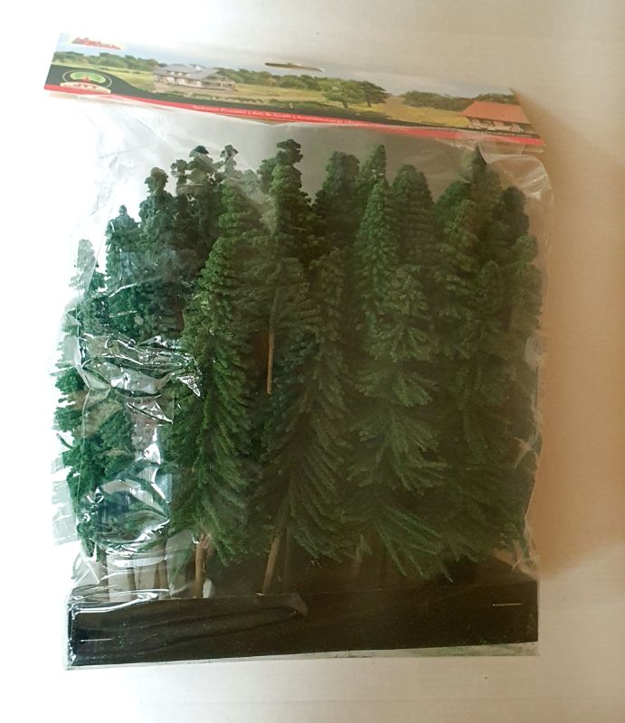 JJT Model Scenery - Conifer Spruce 63-152mm(90)
