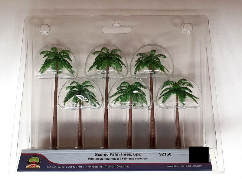 JJT Model Scenery - Scenic Palm Trees 3- 5" (6)