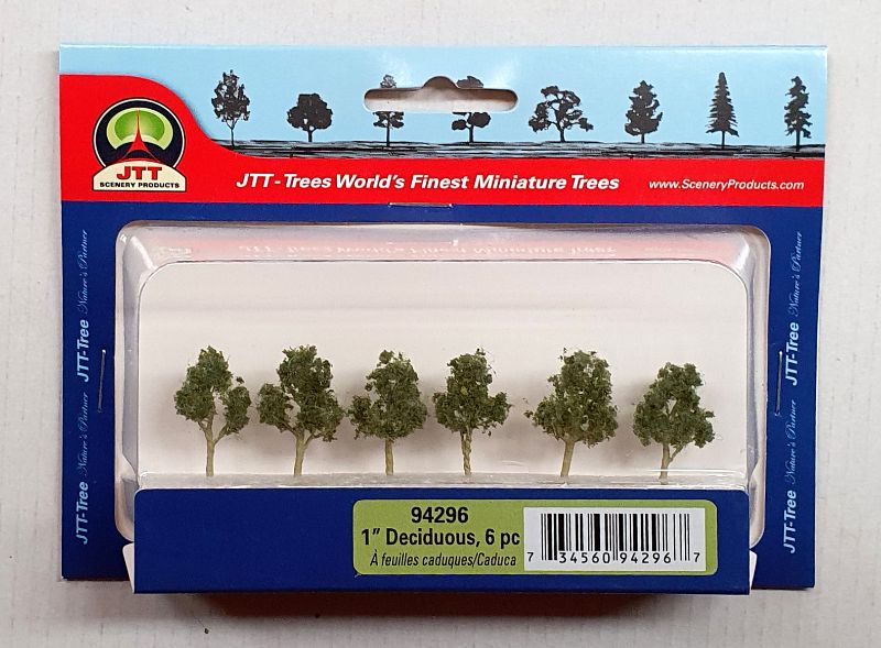 JJT Model Scenery - Deciduous Trees 25.4mm(6)