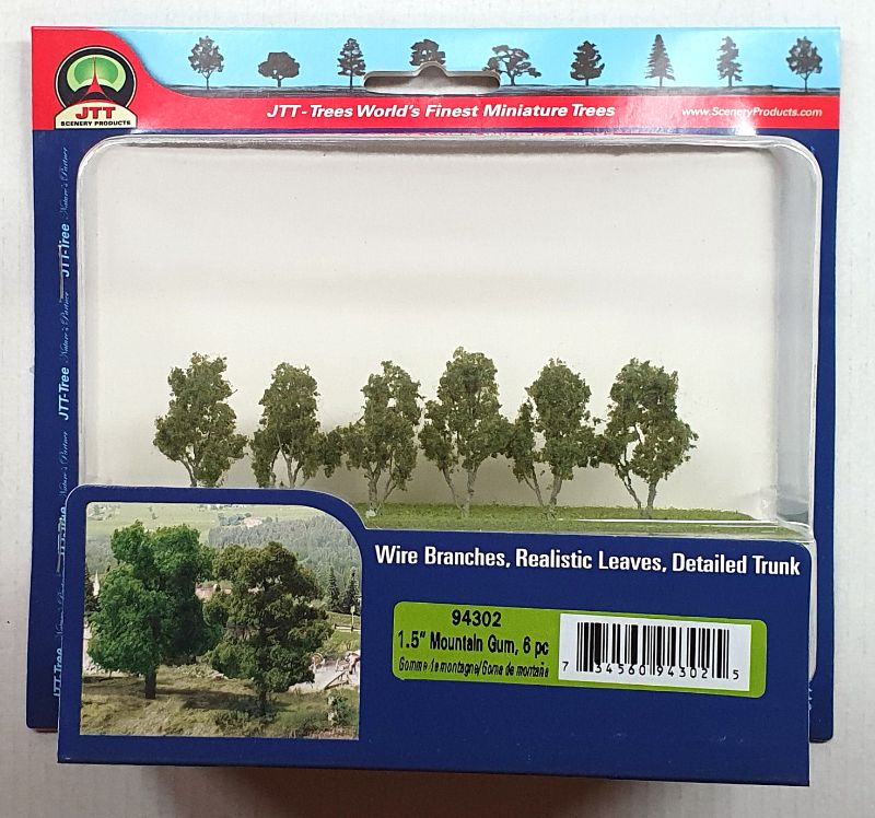JJT Model Scenery - Mountain Gum Trees 38.1mm(6)