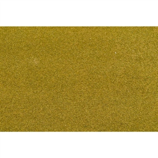 GoldStraw grass mat (635x483mm) enhances model scenery with realistic texture and vibrant color for dioramas and railway layouts.