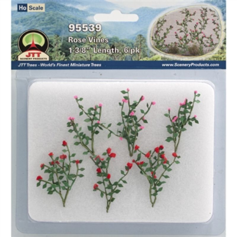 JJT Model Scenery - HO: 35mm Rose Vines (6)