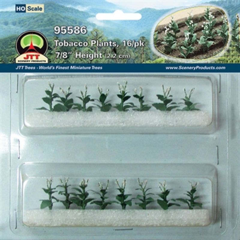 JJT Model Scenery - HO: Tobacco Plants (16)