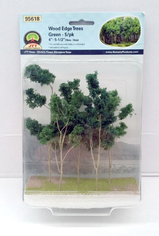JJT Model Scenery - O: Wood Edge Trees Green (5)