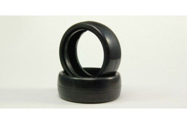 Kyosho z1/10 Slicks M (32SH) 24mm tires for RC cars, offering optimal grip, durability, and precision for competitive racing.