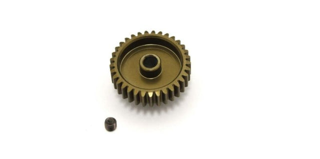Kyosho 33T 48DP pinion gear for RC vehicles, enhancing speed, torque, and performance with precision engineering.