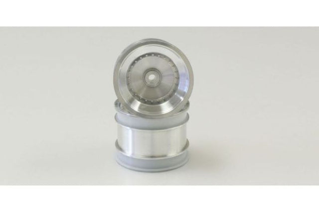 Kyosho zScrpn RR Rims in satin chrome for enhanced performance and style in RC racing.