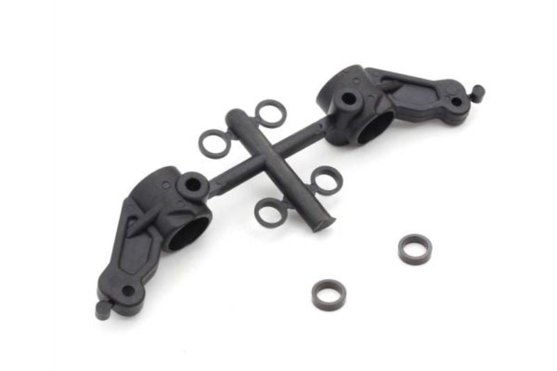 Kyosho RB7 FR Knuckle Arm for RC cars, enhancing steering response and stability with durable, lightweight construction.