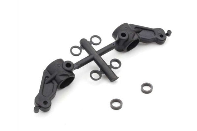 Kyosho RB7 FR Knuckle Arm for RC cars, enhancing steering response and stability with durable, lightweight construction.