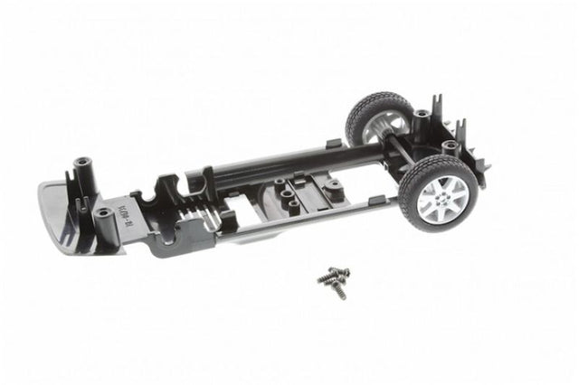 Scalextric C2808+ Range Rover chassis for 1/32 slot cars, designed for performance and seamless integration in racing setups.