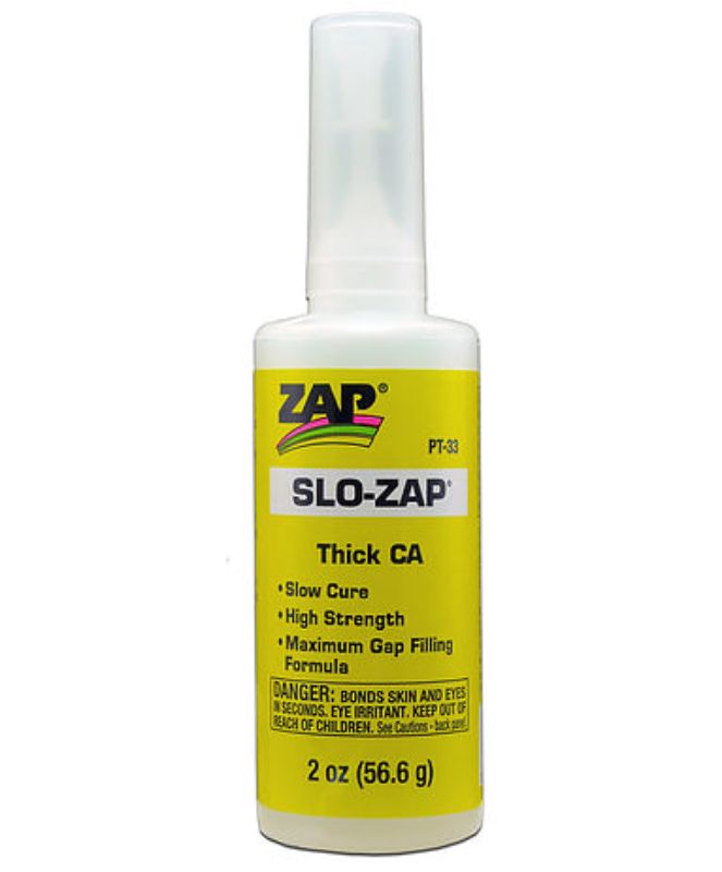 Hobby Adhesive - Slo-Zap CA (56.6g)