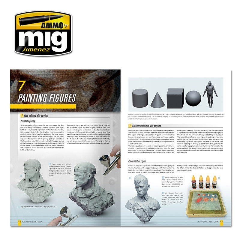 Ammo by MIG -  Modelling Guide - How to Paint with Acrylics