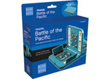 Blue Opal - Travel Battle of the Pacific Game featuring double-sided Play Grid, two fleets of ships, and a convenient carry case.