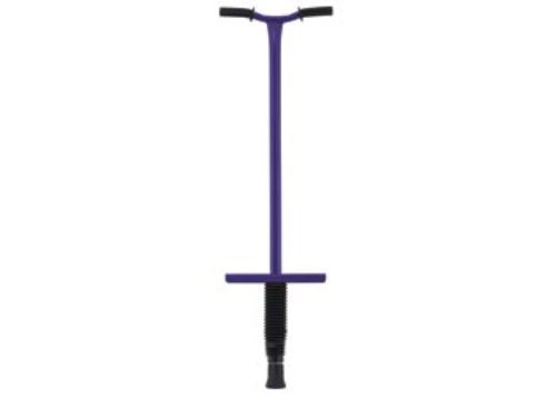 Vibrant junior pogo stick for ages 3-7, featuring durable metal, strong handle, and maximum bounce for outdoor fun.