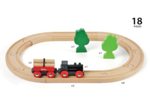 BRIO Classic - Little Forest Train Set 18 pcs