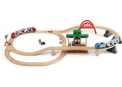 BRIO Set - Travel Switching Set 42 pieces