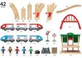 BRIO Set - Travel Switching Set 42 pieces