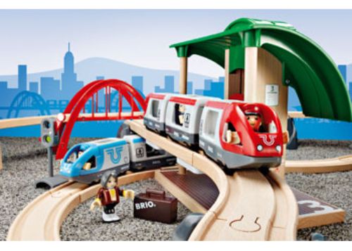 BRIO Set - Travel Switching Set 42 pieces