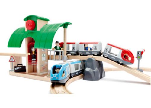 BRIO Set - Travel Switching Set 42 pieces