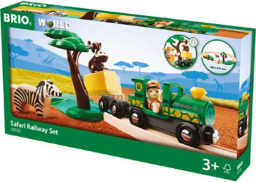 BRIO Set - Safari Railway Set 17 pieces